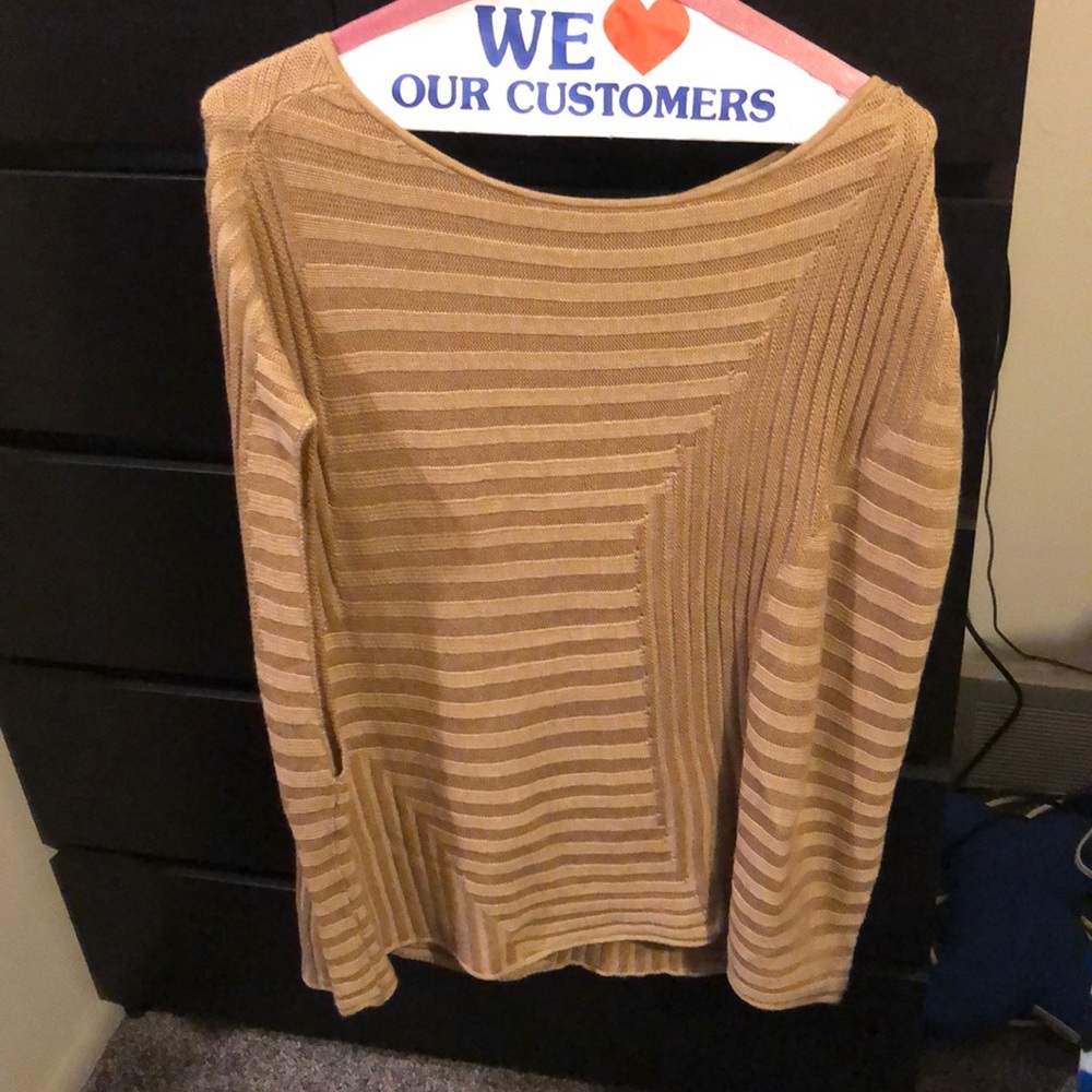 Strapless sweater dress with  scarf